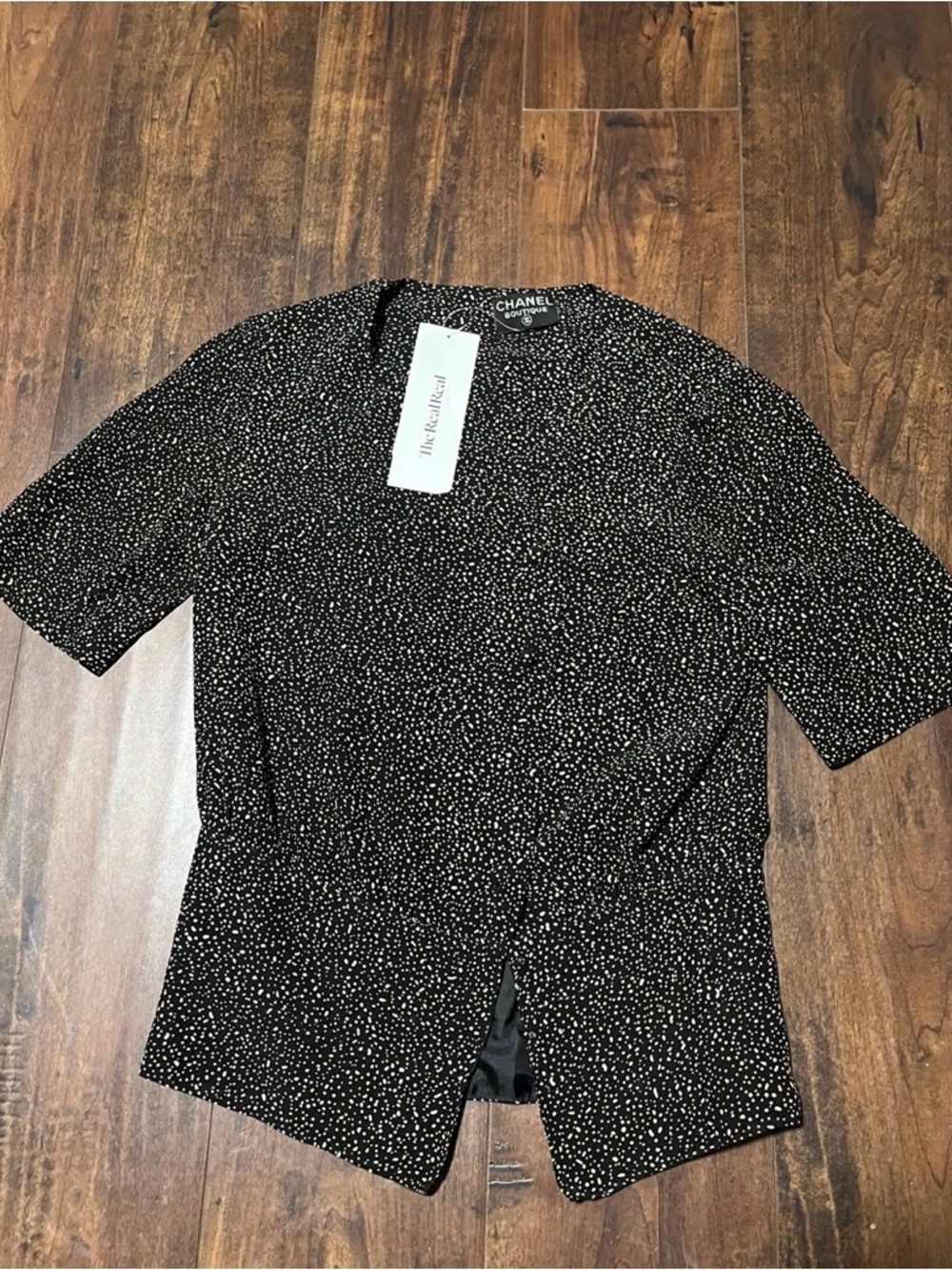 Chanel short-sleeve blouse
